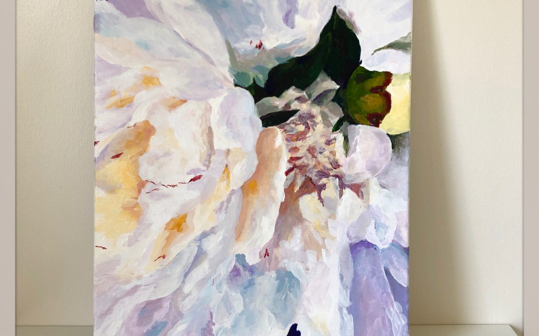 You don't need to fix yourself - white peonies