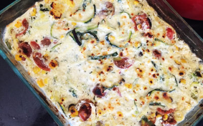 Summer Zucchini Corn Lasagna