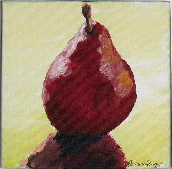 Little Pear Painting Print by Lancaster, PA Artist Rachel Lynn Heisey