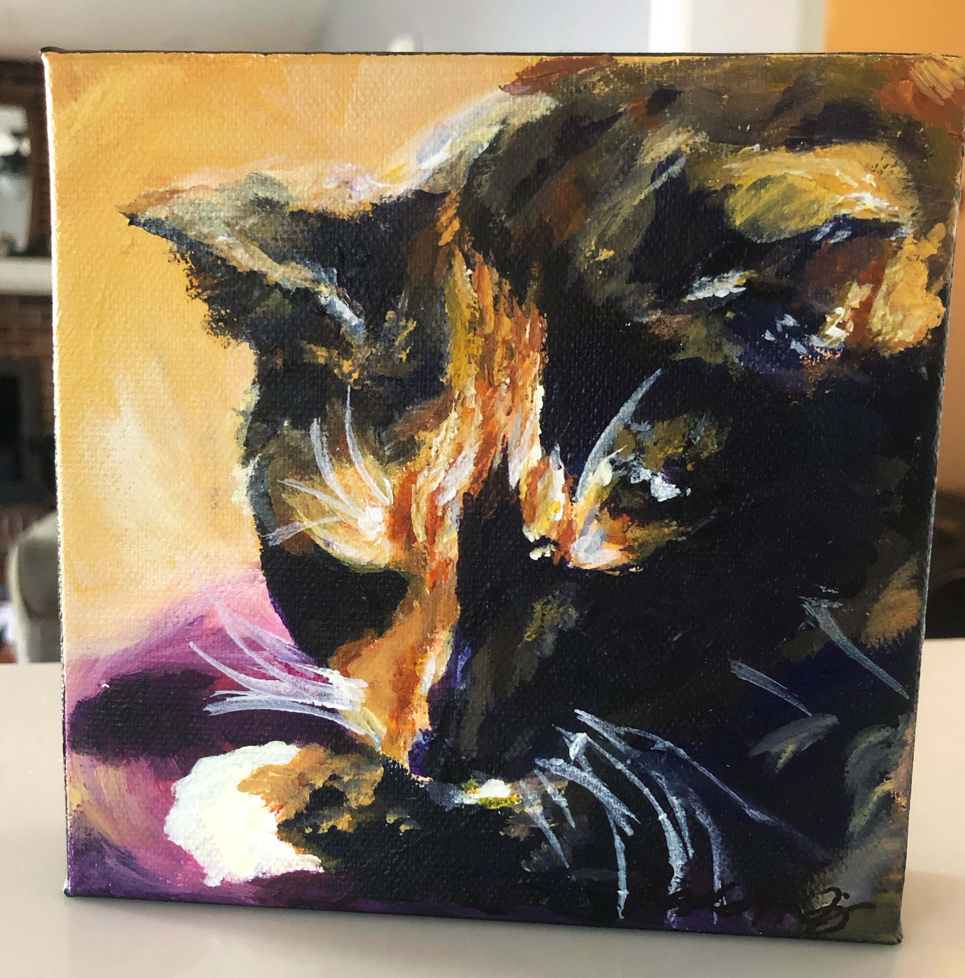 Commissioned piece of artwork Rachel Lynn Heisey Graphic Designer Website Designer Fine Artist in Lancaster, PA