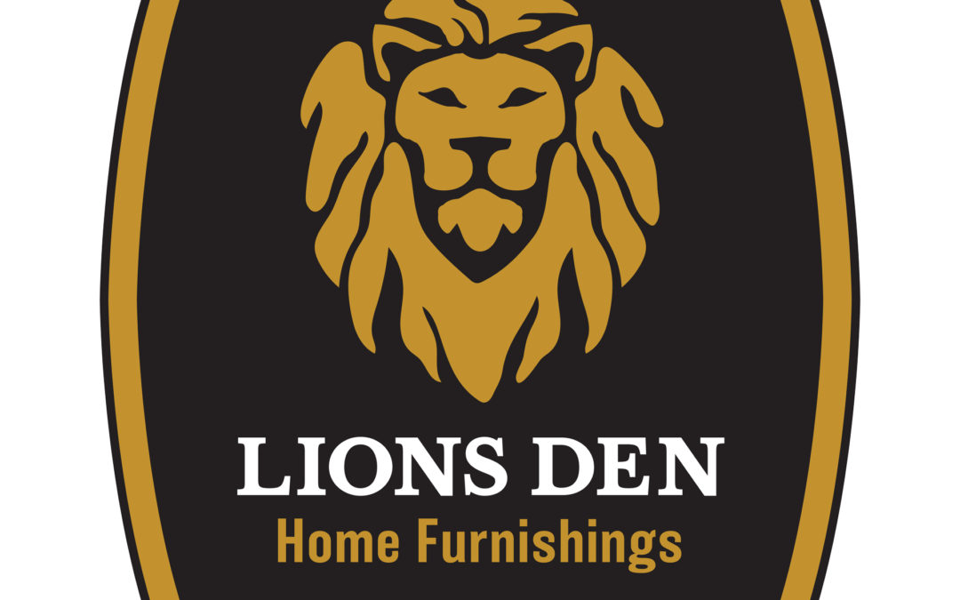 Lions Den Home Furnishings Logo Design