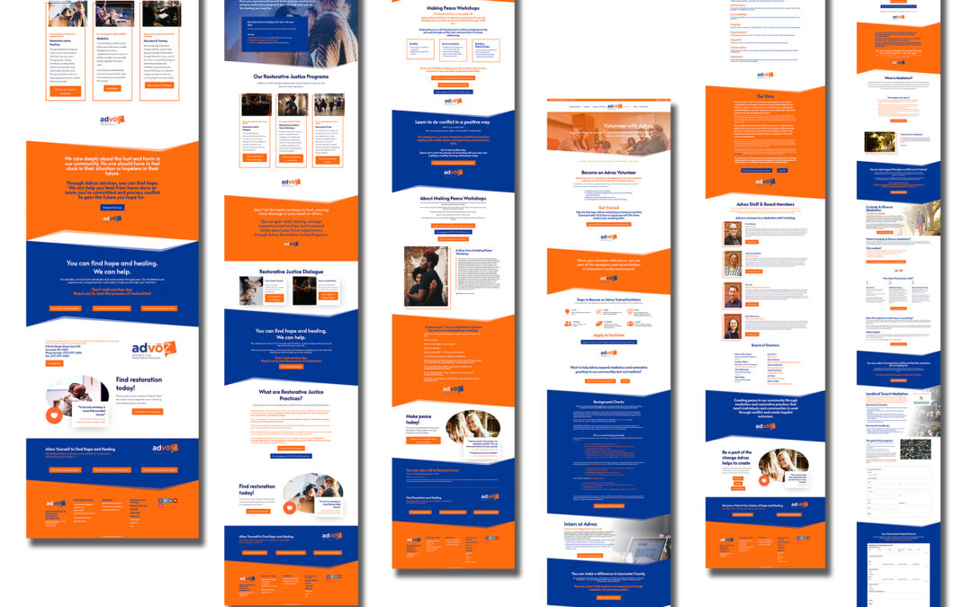 Advoz Website Redesign