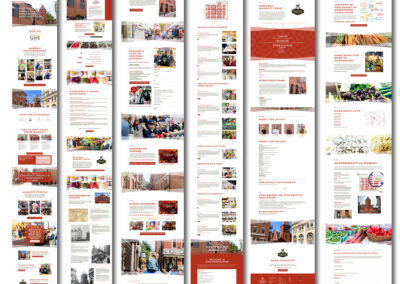 Lancaster Central Market Website Design