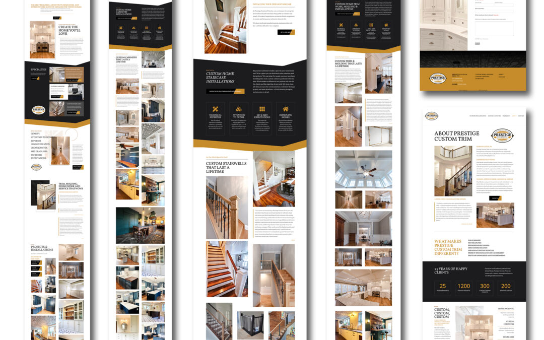 Prestige Custom Trim Brand and Website Redesign