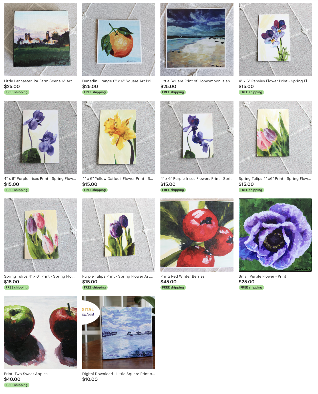 Rachel Lynn Heisey Design Lancaster PA artist prints for sale on Etsy