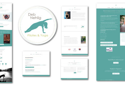 Deb Nehlig Pilates Website Design & Social Media Campaign