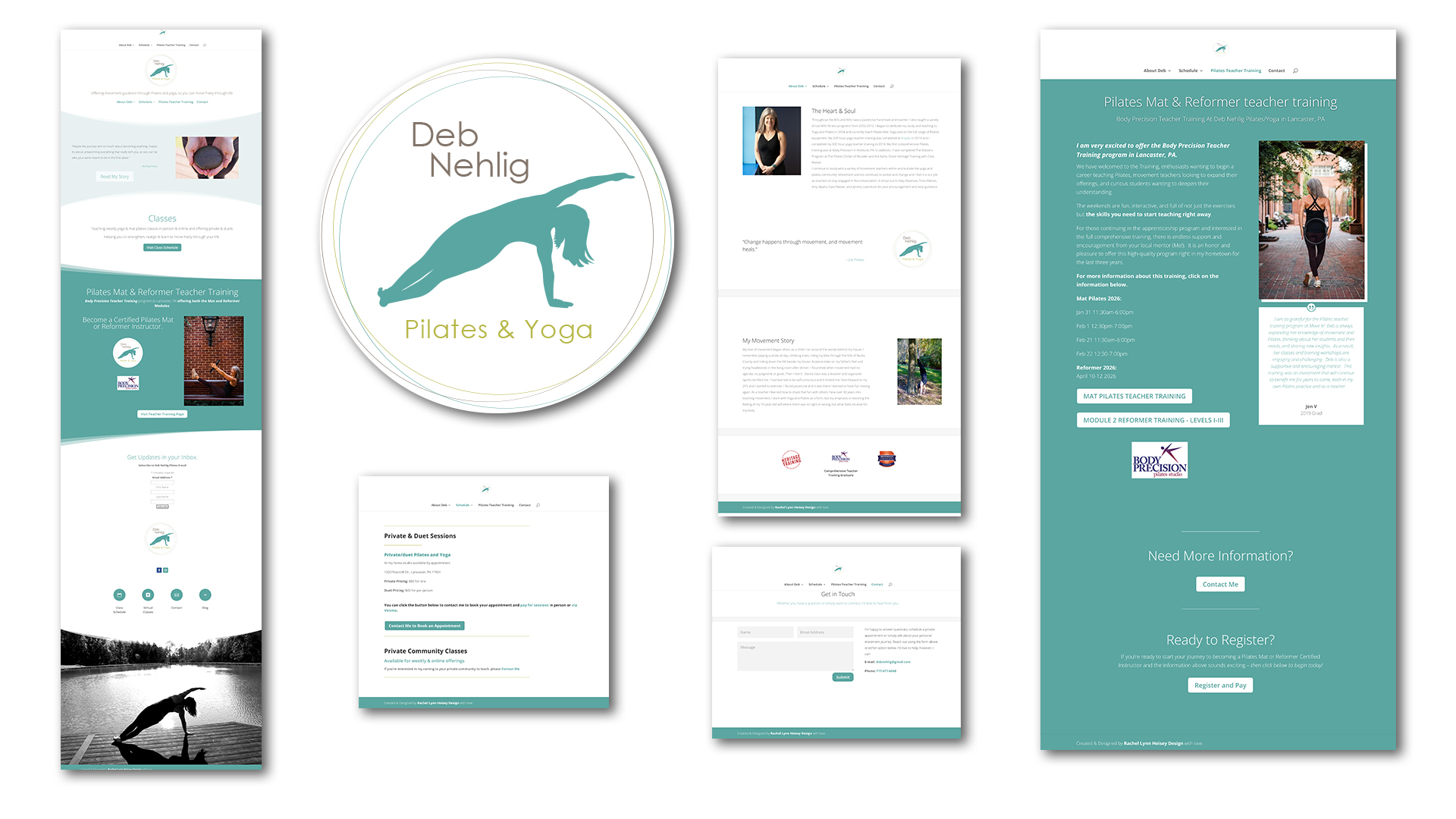 Deb Nehlig Website and Logo Design by Rachel Lynn Heisey Design Graphic Designer and Website Designer Based in Lancaster, PA