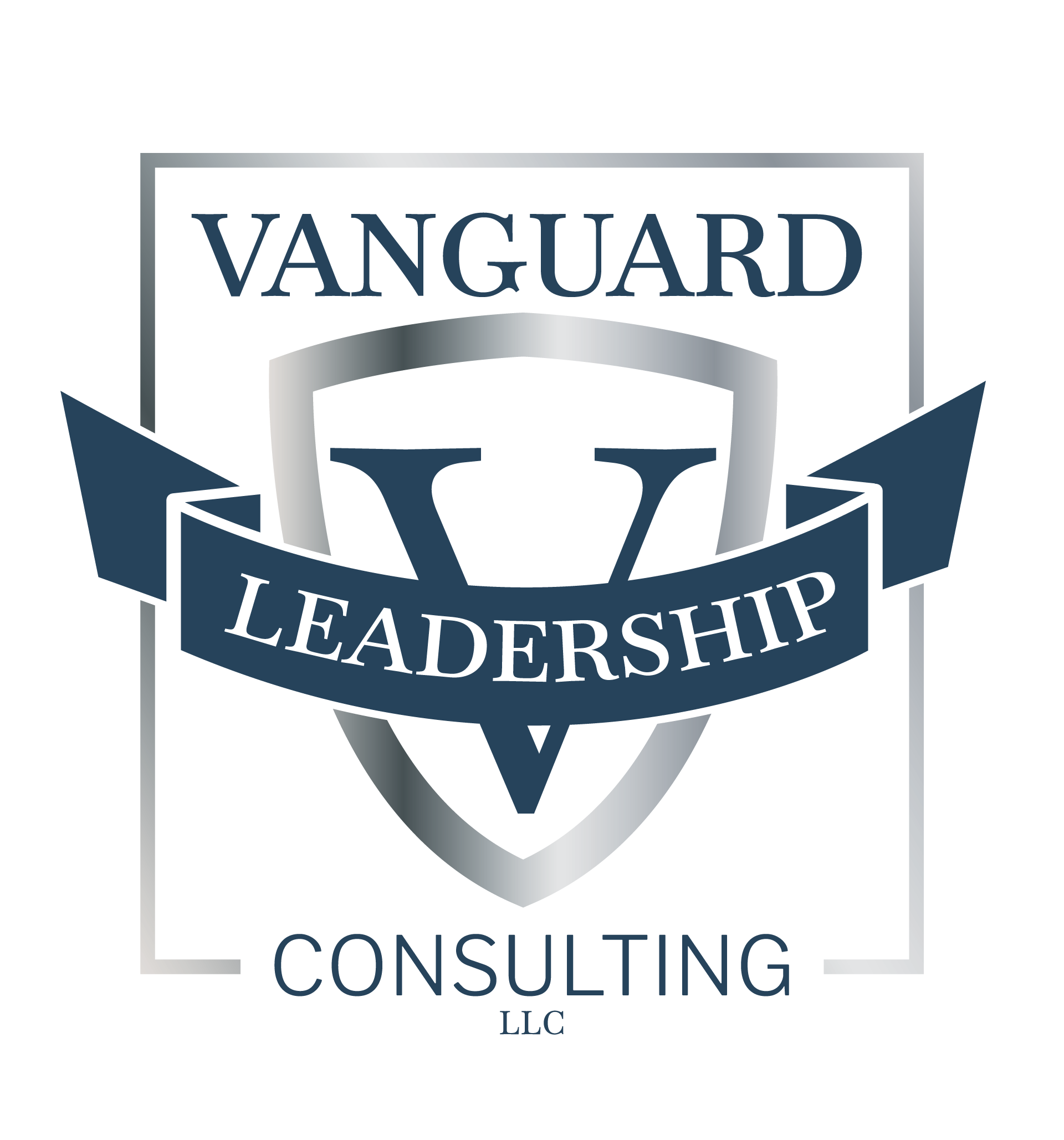 Vanguard Leadership LLC Brand Design and Website Design Create by Rachel Lynn Heisey Graphic and Website Designer in Lancaster, PA
