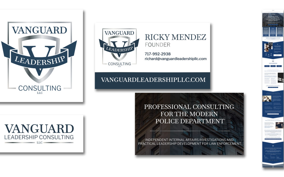 Vanguard Leadership LLC Brand and Website Design