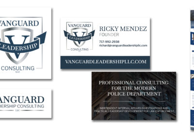 Vanguard Leadership LLC Brand and Website Design