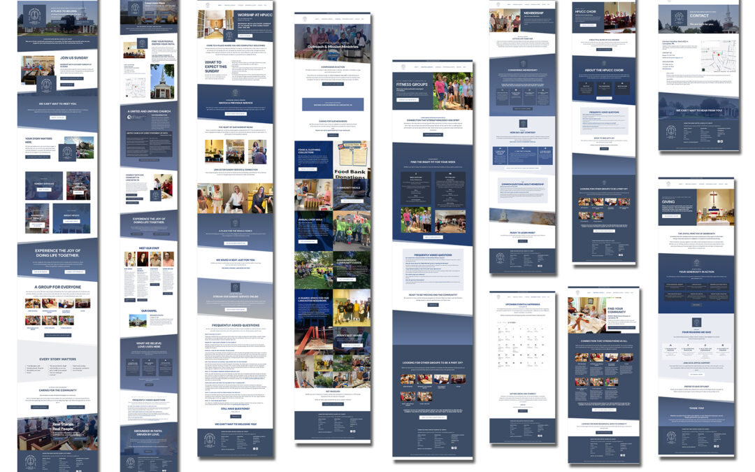 Hamilton Park United Church of Christ Website Design