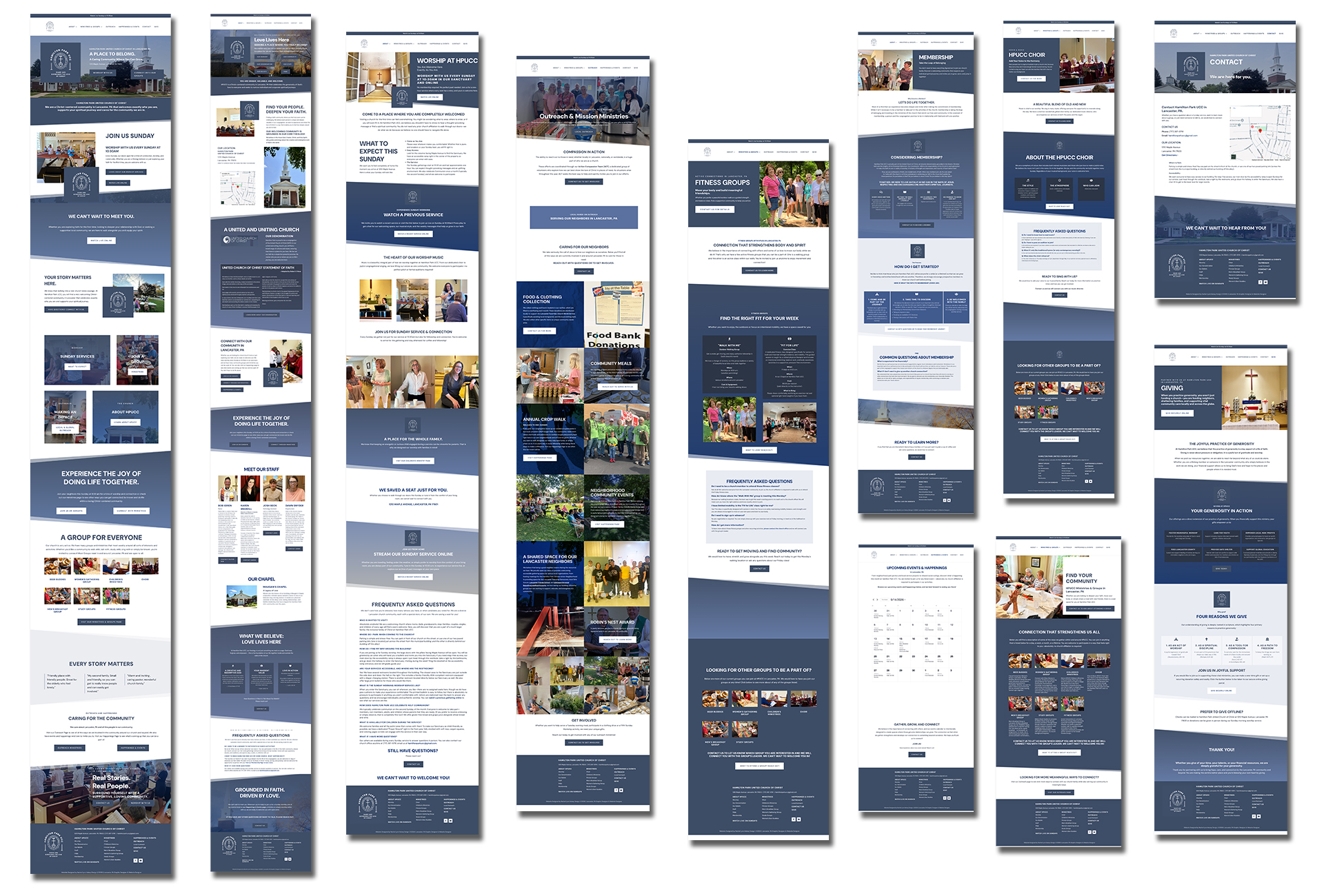 Hamilton-Park-United-Church-of-Christ-Website-Design Welcoming Church Website Design for Hamilton Park UCC
